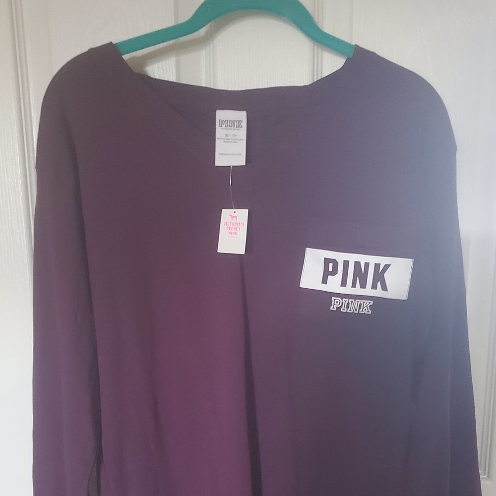 NWT Victoria Secret Long Sleeve Tshirt XS